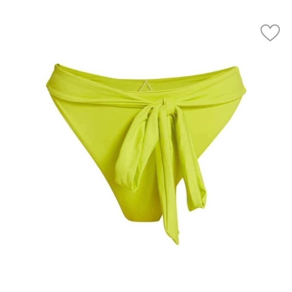 Good American 10 ways to wear bikini bottom electric yellow size 7(XXXXL)